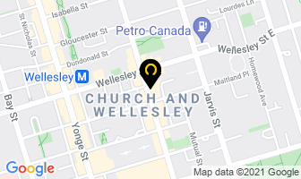 Sambucas On Church in Orillia map