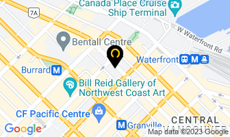 Samcoprinters in Vancouver map