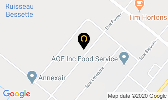 Samifab Metal in Drummondville map