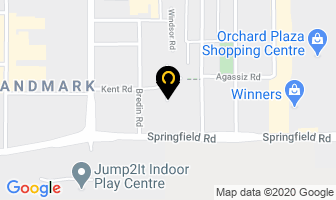 Sam's Flooring Supplies Distributor in Kelowna map