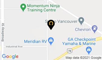 Sam's Garage Door in Port Coquitlam map