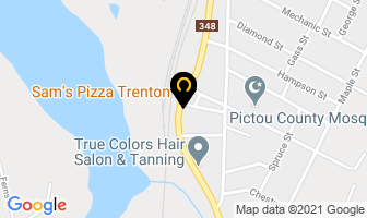 Sam's Pizza Trenton in Trenton map