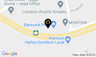 Samson Luc Cpa in Laval map