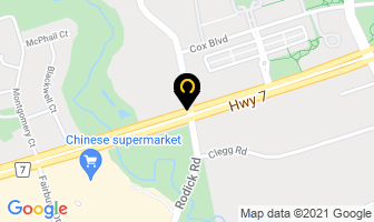 Samtack Computer Inc in Markham map