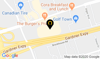 Sana Distributors in Orillia map