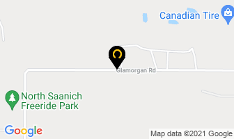 Sandown Harness Raceway in North Saanich map