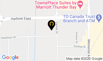 Sandpaul Investments in Thunder Bay map