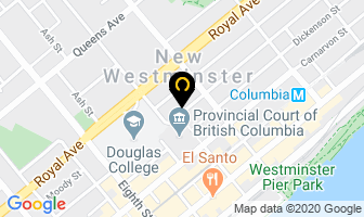 Sandwich Garden in New Westminster map