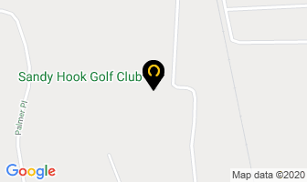 Sandy Hook Golf Club in Gimli map