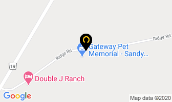 Sandy Ridge Pet Cemetery in Eden map