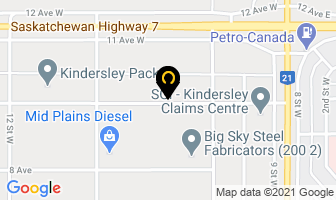 Sandy Ross Well Servicing Ltd in Kindersley map