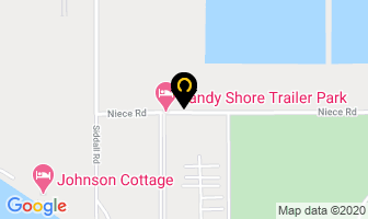 Sandy Shore Trailer Park in Amherstburg map
