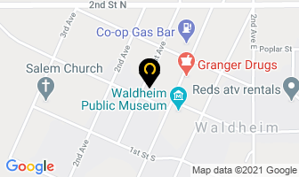 Sandyanna Restaurant in Waldheim map