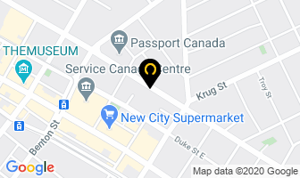 Sandys Pampered Pets in Kitchener map