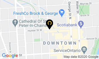 Sandy's Smoke Shop in Peterborough map