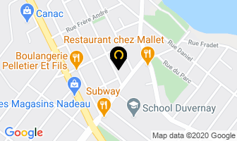 Saniloc Inc in Drummondville map