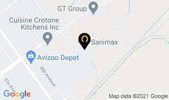 Sanimax Aci Inc in Montreal map