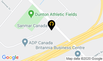 Sanmar Canada in Mississauga map