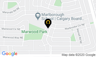 Santa D Claus in Calgary map