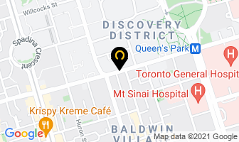 Santana Ed Ma Psychotherapist in Toronto map