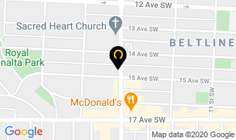 Sante Medical in Calgary map