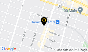 Santon Pam Msw Rsw Rmft in Hamilton map
