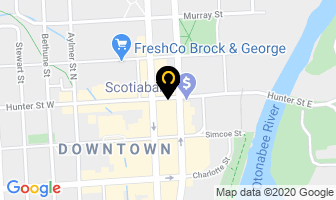 Sapphire Room Inc in Peterborough map