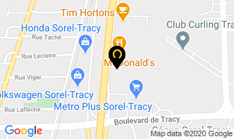 Saq Classique in Sorel-Tracy map