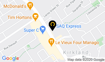 Saq Express in Williams Lake map