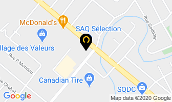Saq S&eacute;lection in Drummondville map