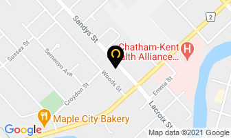 Sarah's Farm Market in Chatham-Kent map