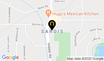 Sardis North Dental in Chilliwack map