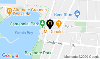 Sarnia Bay Antique Restorers in Sarnia map
