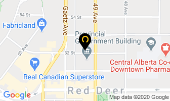 Saro's Restaurant in Red Deer map