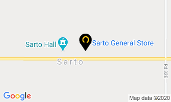Sarto General Store in Division No. 22 map