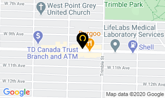 Sasamat Barber Shop in Toronto map