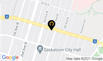 Saskatchewan Assessment Management Agency in Saskatoon map
