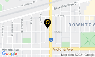 Saskatchewan Blue Cross in Regina map