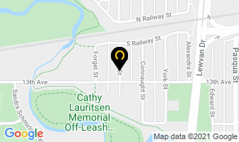 Saskatchewan Roofing Contractors Association in Regina map