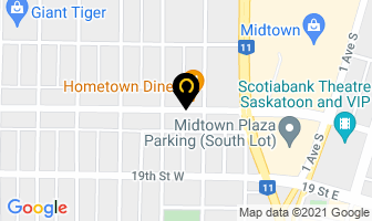 Saskatchewan Waste Reduction Council in Saskatoon map