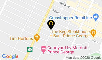 Sassafras Savouries in Prince George map