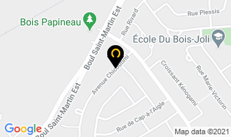 Sassine & Associ&eacute;s in Laval map