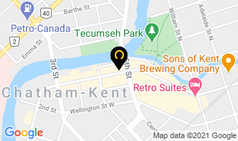 Satellite Restaurant in Chatham-Kent map