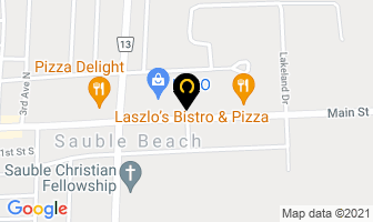 Sauble Beach Dental Centre in Sauble Beach map