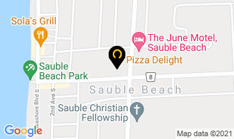 Sauble Hairwaves in Sauble Beach map