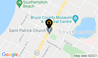 Saugeen Epicurean in Southampton map