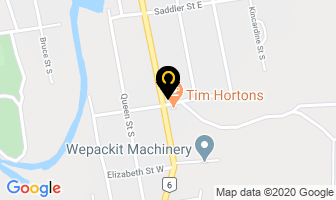 Saugeen Motors in Durham map