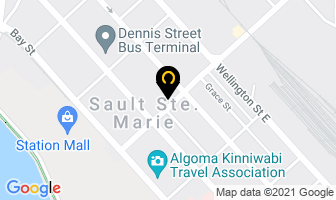 Sault Screeners in East Angus map