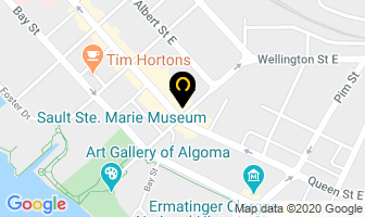 Sault Ste Marie Museum in East Angus map