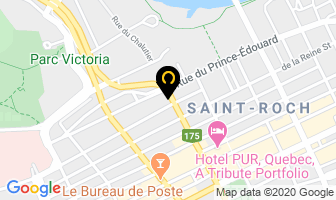 Sauna Back Boys in Ville de Québec map